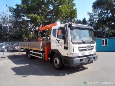 Грузовой автотранспорт - DAEWOO Novus CC4CT бортовой с KMУ Нangil 514