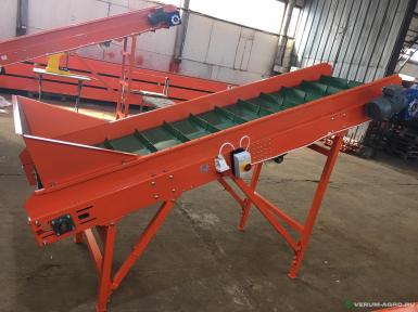 Прочее - ТЕХМОДУЛЬ Транспортёр конвейер наклонный ленточный ТН