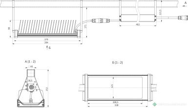 Освещение - ТЕХНОЛОГИИ СВЕТА Светодиодный облучатель серии TL-AGRO TOPLIGHT 