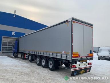Полуприцепы - ORTHAUS V40 ТЕНТОВАННЫЙ ПОЛУПРИЦЕП  13.6 м. 4 оси 