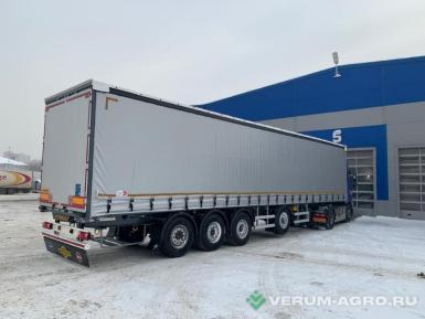 Полуприцепы - ORTHAUS V40 ТЕНТОВАННЫЙ ПОЛУПРИЦЕП  13.6 м. 4 оси 