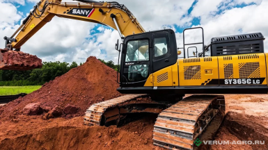 Экскаваторы - SANY SY365H Гусеничный экскаватор