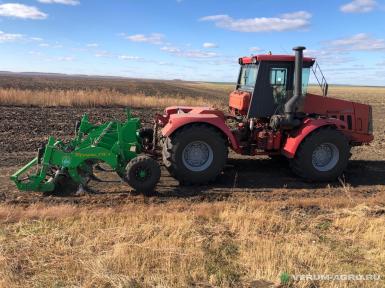 Плуги и глубокорыхлители - ТРУЖЕНИК Глубокорыхлитель ГРС-4 навесной с комплектом резиновых опорных  колес