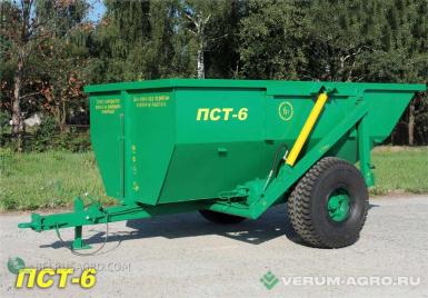 Полуприцепы - БОБРУЙСКАГРОМАШ Полуприцеп тракторный  ПСТ-6