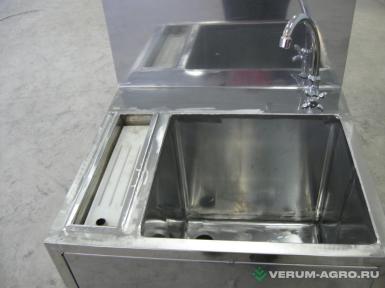 Оборудование для мясопереработки - ПОЛИПРОМ МОЙКА БЕСКОНТАКТНАЯ МС-10 СО СТЕРИЛИЗАТОРОМ 