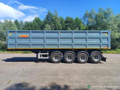 Полуприцепы - JM KIPPER Полуприцеп стальной самосвальный 40 м3 | 4 оси