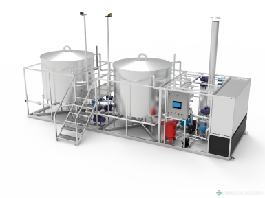 Растворные узлы - НИТРОГЕН Растворный узел 