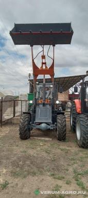 Фронтальные погрузчики - MASTER Колесный фронтальный погрузчик  WHL25 с зерновым ковшом 1,5м3, высота выгрузки 4 м