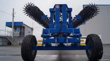 Бороны - АГРОЛЮКС Борона ротационная 12.0 ГК ПОПОВА полуприцепная