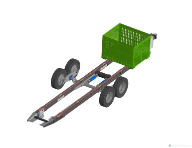 Прочее - РЕМЛИТМАШ Самозагрузочная телега, модель Flora SP 