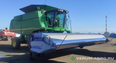 Жатки и оборудование для комбайнов - ПЕНЗМАШ ОЗОН ЖО8 с колесной парой и системой копирования