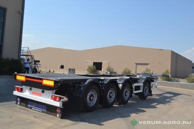 Полуприцепы - HASTRAILER PROCON FCC 100-40 Полупpицeп контейнеровоз 4-х осный