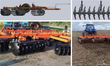 Бороны - БЕЛАГРОМАШ Борона дисковая усиленная БДТ-7УК Б