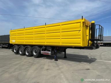 Полуприцепы - ИНТЕРПРИЦЕП 853372 САМОСВАЛЬНЫЙ ЗЕРНОВОЗ