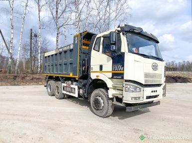 Грузовой автотранспорт - FAW Полноприводный самосвал  (Фав) J6,  6*6, 2022 г.