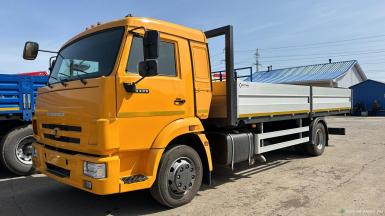 Грузовой автотранспорт - КАМАЗ 4308 бортовой автомобиль, 6100х2480х585 мм