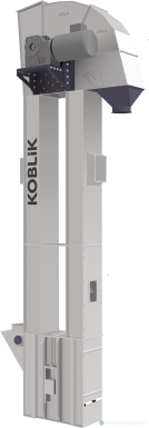 Транспортировка зерна - KOBLiK Элеватор ковшовый (нория) EV 370 