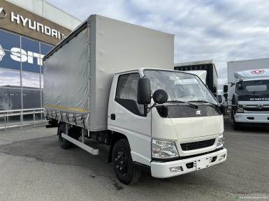 Грузовой автотранспорт - AMBERTRUCK JL 35 БОРТОВАЯ ПЛАТФОРМА СО СДВИЖНЫМ ШТОРНЫМ МЕХАНИЗМОМ