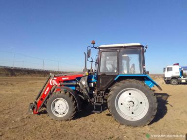 Дополнительное оборудование - САЛЬСКСЕЛЬМАШ КУН (TURS)-1000-0Д Погрузчик для МТЗ  с джойстиком