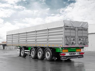 Полуприцепы - GRUNWALD специализированный,
полуприцеп-
контейнеровоз БОРТОВОЙ ПОЛУПРИЦЕП-ЗЕРНОВОЗ  58 кубов