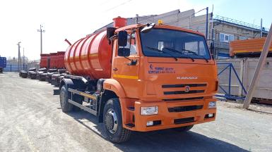 Коммунальные машины - МЗ КОММАШ Вакуумная машина КО-529-14 