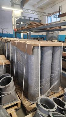 Транспортировка зерна - АГРО-ЦЕНТР зернопровод Ø200, 260, 300 футеровка