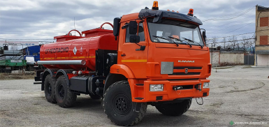Автоцистерны - КАМАЗ 43118 Автотопливозаправщик АТЗ-12