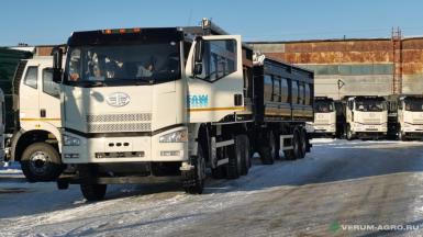 Грузовой автотранспорт - FOTON специализированный, автомобиль - самосвал 558983-41 FAW CA3250 Автомастер 558983-41 самосвал 3-х сторонний 25 м.куб.6х4