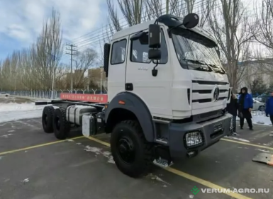Грузовой автотранспорт - BEIBEN 2538LTR с КМУ Бортовой автомобиль