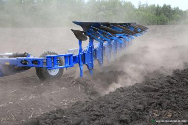 Плуги и глубокорыхлители - ГКЗ ППО-7 (6+1) Плуг оборотный без предплужников 