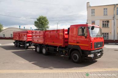 Грузовой автотранспорт - МАЗ 63122J-8535-000 Зерновоз 34м3  