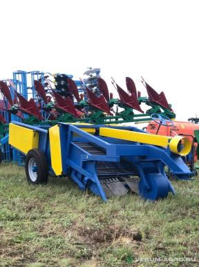 Прочее - АГРОПРОМСЕЛЬМАШ Картофелекопалка УКВ-2 Активный лемех, элеватор на звене