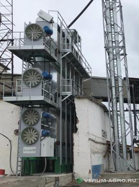 Зерносушильное оборудование - КОМПЛЕКС АГРО Зерносушилка Алтай-85 