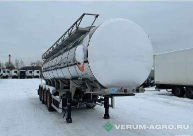 Полуприцепы - ЯДИШ-ВМ ЯДИШ-ВМ-ППЦ 27 кубов пищевая цистерна