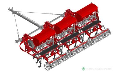 Сеялки - СИБЗАВОДАГРО КСЗУ-2,1Бх3 Б