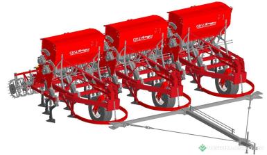 Сеялки - СИБЗАВОДАГРО КСЗУ-2,1Бх3 Б