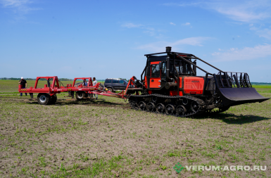 Гусеничные тракторы - АЛТАЙЛЕСМАШ Трактор гусеничный ТЛС-5 