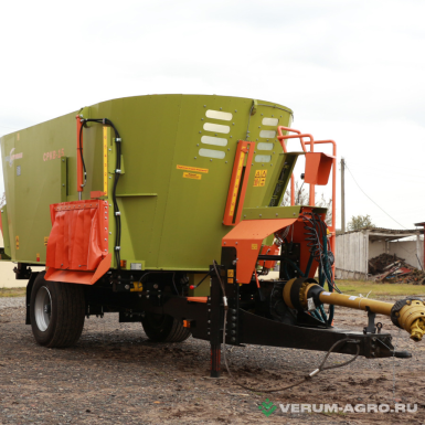 Кормораздатчики-смесители - БЕЛАГРОМАШ Кормораздатчик-смеситель СРКВ-15 с вертикальным шнеком