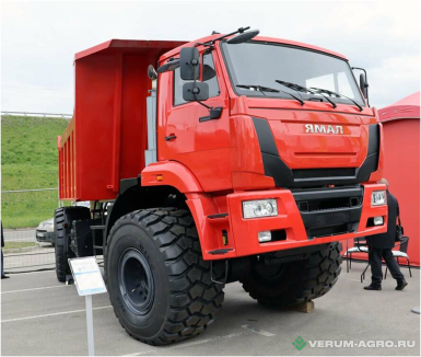 Грузовой автотранспорт - КАМАЗ Внедорожный самосвал ЯМАЛ В-4520 Внедорожный самосвал с шарнирно-сочлененной рамой 