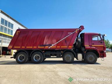 Грузовой автотранспорт - КАМАЗ 65201-7080-49 (8x4), самосвал г/п 32,5 т, 25 куб.м задние мосты 16 т HANDE, спальное место, подогрев