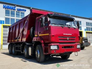 Грузовой автотранспорт - КАМАЗ 65201-7080-49 (8x4), самосвал г/п 32,5 т, 25 куб.м задние мосты 16 т HANDE, спальное место, подогрев