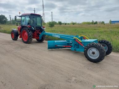 Грейдеры - HANMA Прицепной грейдер ALLIGATOR 2.5м