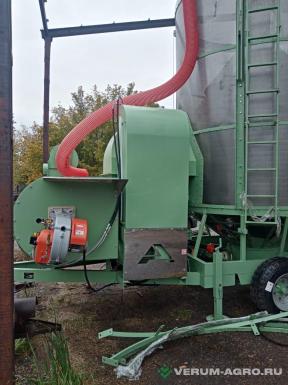 Зерносушильное оборудование - АГРОНЕЖ М20 мобильная зерносушилка дизель, эл. дв+ВО