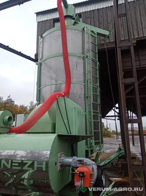 Зерносушильное оборудование - АГРОНЕЖ М20 мобильная зерносушилка дизель, эл. дв+ВО