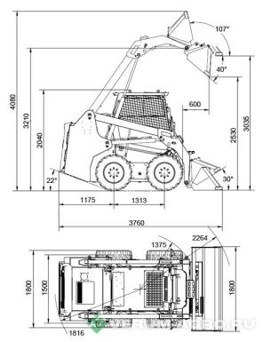 Мини-погрузчики - XCMG SR770RU 
