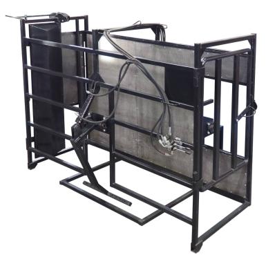 Станки ветеринарные - ВЕТМАСТЕР Станок для фиксации КРС с гидравлической станцией