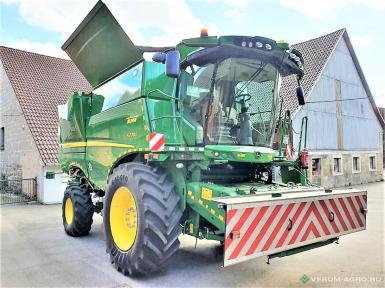 Зерноуборочные комбайны - JOHN DEERE S770i Роторный с жаткой 725Х ширина 7,6 м