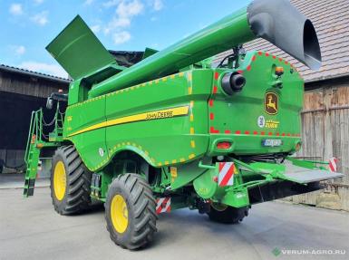 Зерноуборочные комбайны - JOHN DEERE S770i Роторный с жаткой 725Х ширина 7,6 м