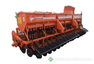 Сеялки - АГРО ГРУПП ВЕСТ СЗВ 5.400-06 Редуктор, увеличенный бункер-1,6т. Редуктор,МАРКЕРНАЯ СИСТЕМА,прикатывающие колеса