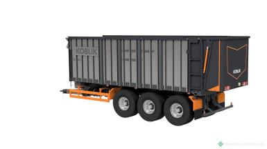 Прицепы для с/х техники - KOBLiK Полуприцеп тракторный TM 340